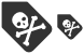 Black label icons