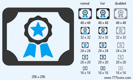 Certificate Icon Images