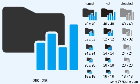 Charts Folder Icon Images