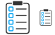 Examination icons