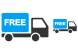 Free delivery icon