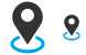 Geo targeting icons
