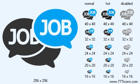 Labor Market Icon Images