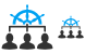 Management icons
