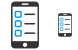 Mobile test icons