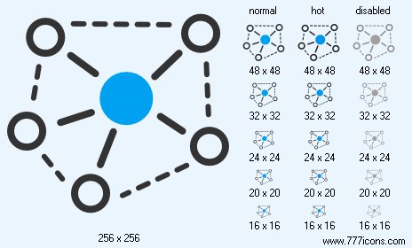 Molecule Links Icon Images