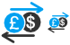 Money exchange icons