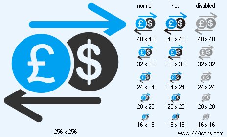 Money Exchange Icon Images