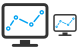 Monitoring icons