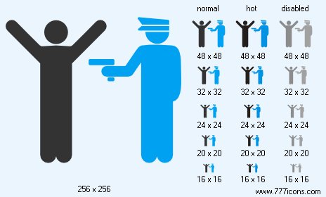 Police Icon Images
