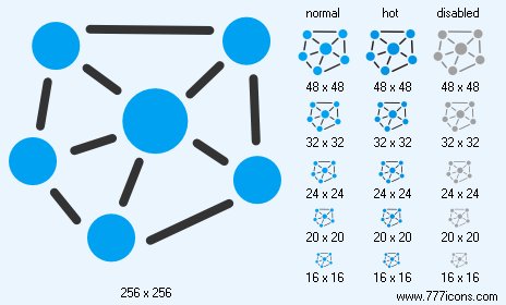 Social Graph Icon Images