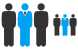 Team management icons