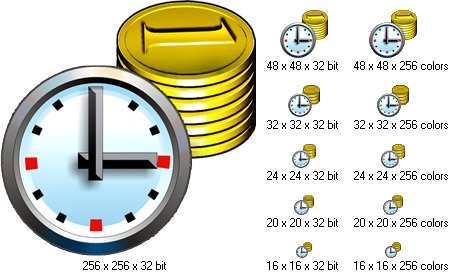 Business software icon example