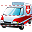 Ambulance car icon