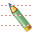 Green pencil icon