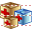 Medical store icon