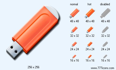 Flash Drive Icon Images