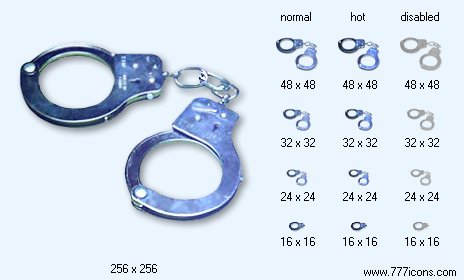 Handcuffs Icon Images