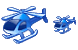 Helicopter icons