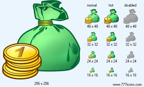 Money Bag Icon Images