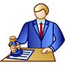 Notary icon