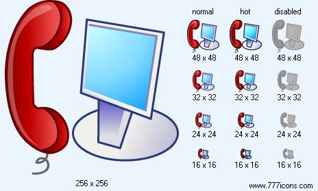 Phone Support Icon Images