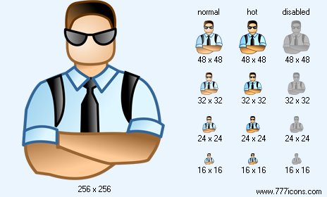 Security Guard Icon Images