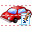 Car sale contract icon