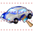 Car painting icon