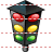 Traffic lights icon