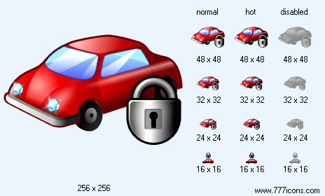 Car Guard Icon Images