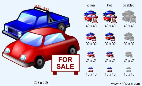 Car Market Icon Images