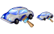Car painting icons