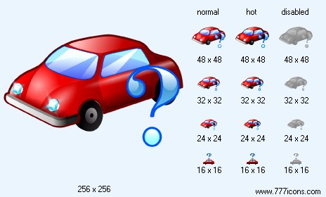 Car Status Icon Images