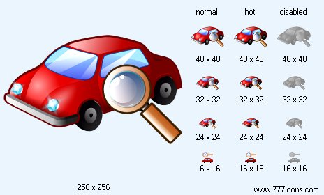 Car Testing Icon Images