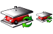Car utilization icons
