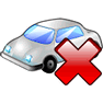 Delete Car icon