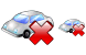 Delete car icons