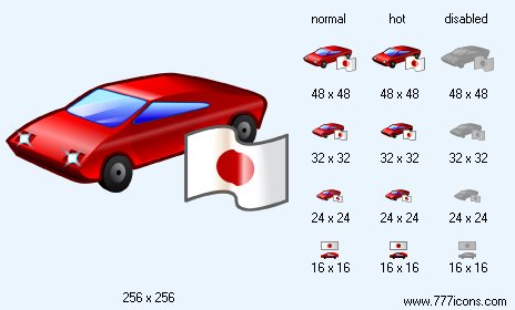 Japanese Car Icon Images
