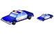 Police car icons