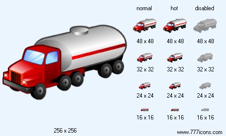 Tank Truck Icon Images