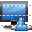 Network computer icon