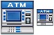 ATM machine icons