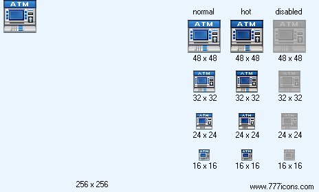 atm machine dimensions