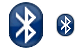 Bluetooth icons