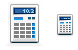 Calculator icons