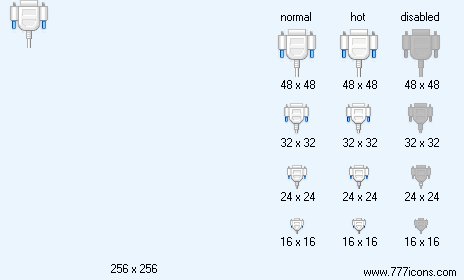 COM-Plug Icon Images