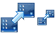 Data transmission icons