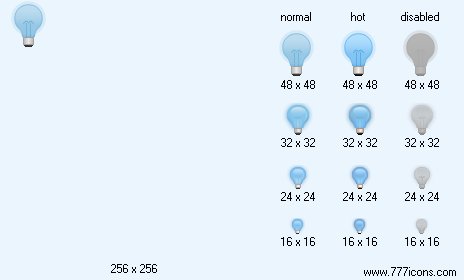 Light On Icon Images