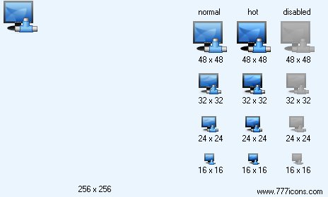 Network Computer Icon Images
